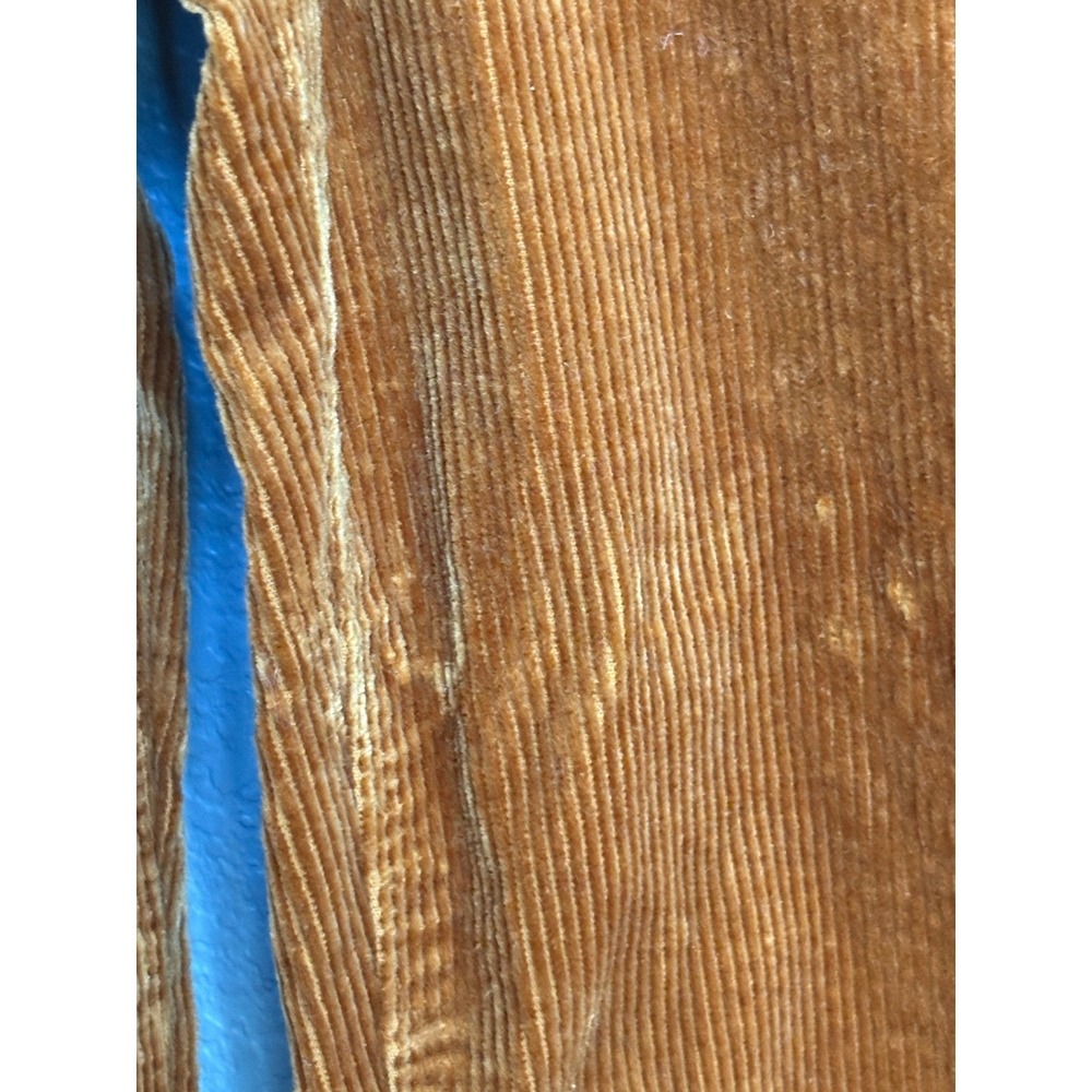 Maeve by Anthropologie The Colette Corduroy Wide Leg Pants 31 Rust Orange - Picture 12 of 13